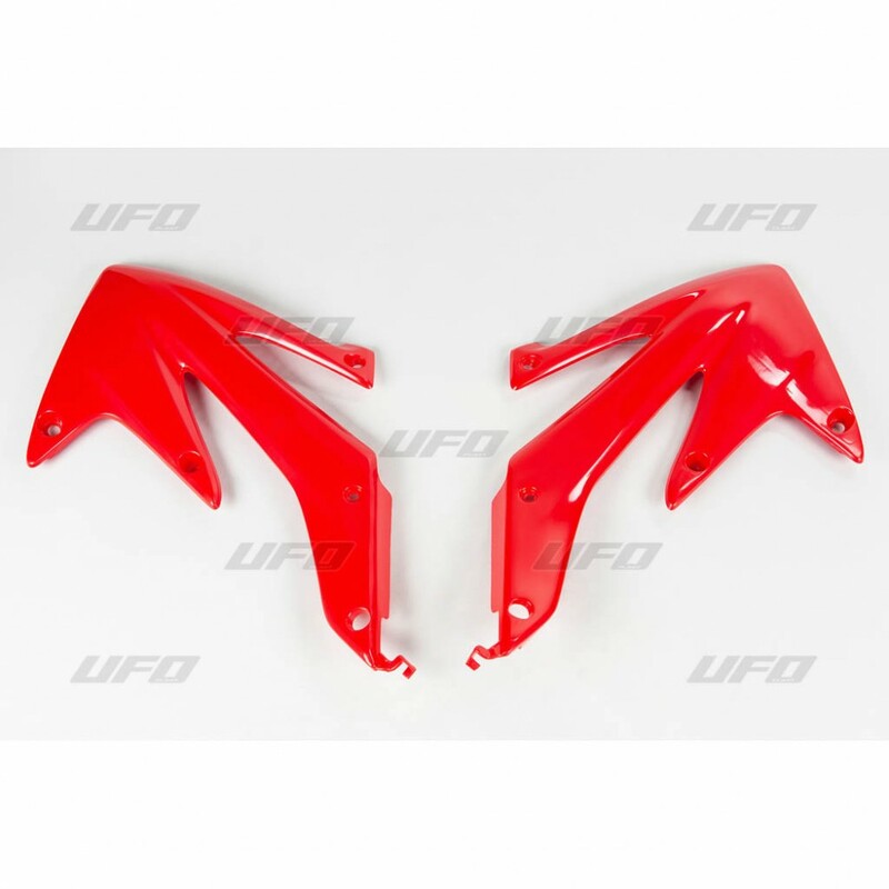 Ouïes de radiateur UFO blanc Honda CRF450X 