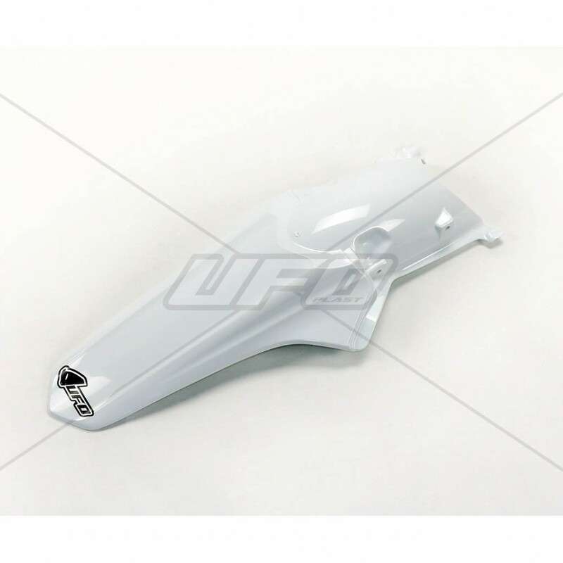 Garde-boue arrière UFO blanc Honda CRF250R/450R 