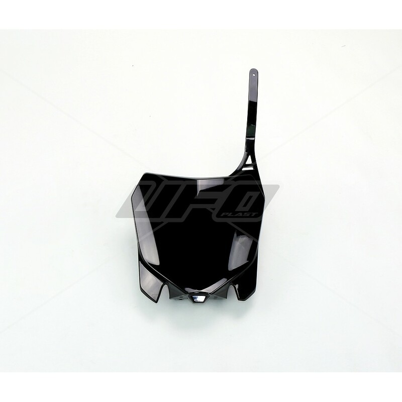 Plaque numéro frontale UFO noir Honda CRF450R/250R 