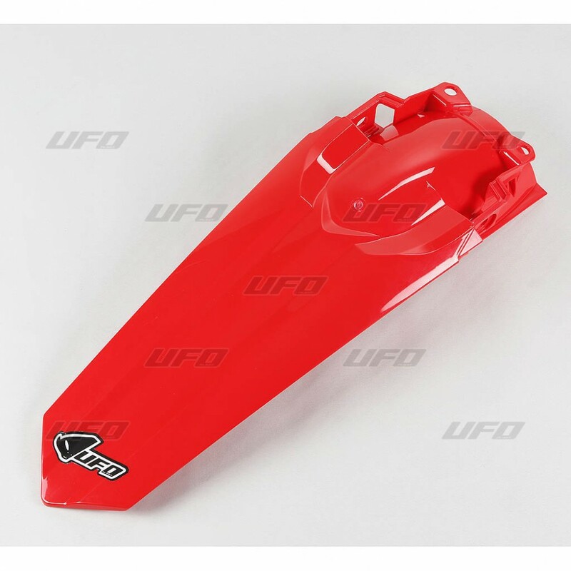 Garde-boue arrière UFO rouge Honda CRF450R/RX 
