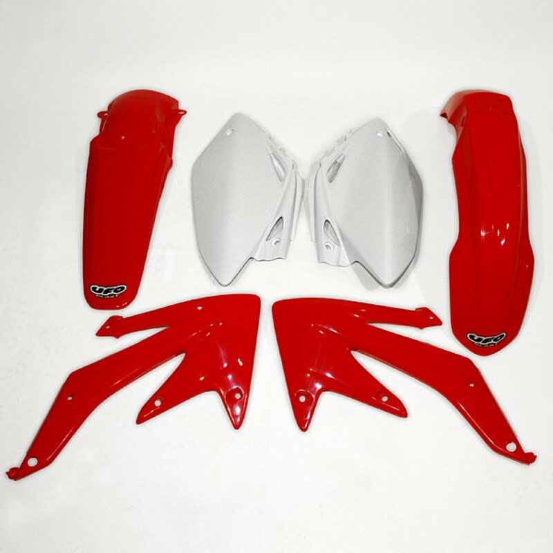 Kit plastique UFO couleur origine rouge/blanc Honda CRF450R 