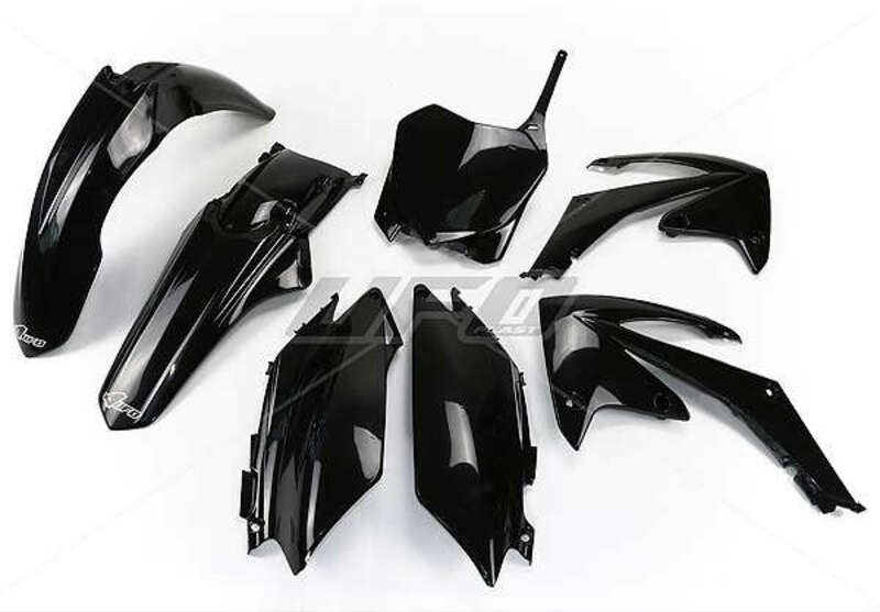 Kit plastique UFO noir Honda CRF250R/450R 