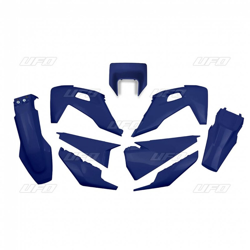 Kit plastiques UFO bleu Husqvarna FE/TE 