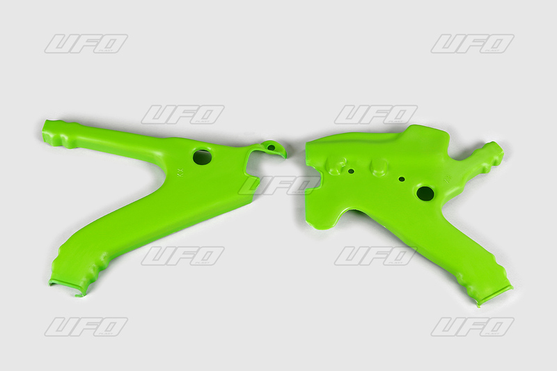 Protège cadre UFO vert Kawasaki KX 
