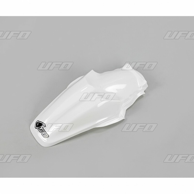 Garde-boue arrière UFO blanc Kawasaki KX85/80 