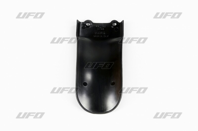 Bavette d'amortisseur UFO noir Kawasaki KX85 