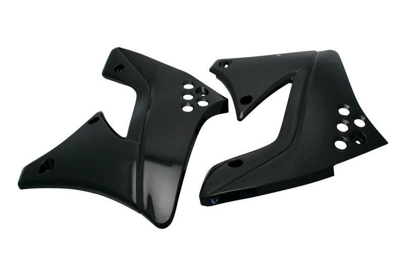 Ouïes de radiateur UFO noir Kawasaki KX250F 