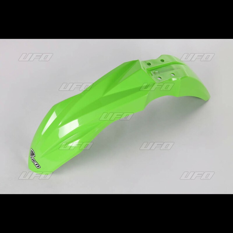Garde-boue avant UFO vert Kawasaki KX250/450F 