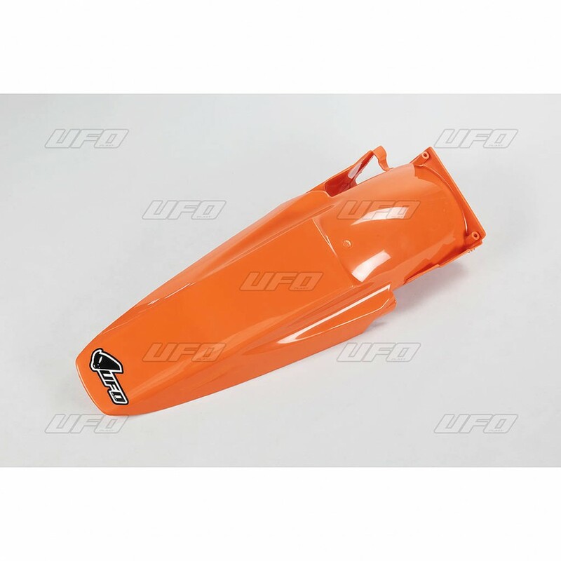 Garde-boue arrière UFO orange KTM 