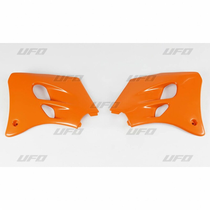 Ouïes de radiateur UFO orange KTM SX60/65 