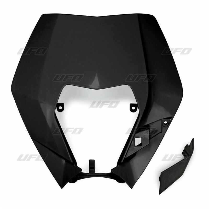 Plaque numéro frontale UFO KTM noir 