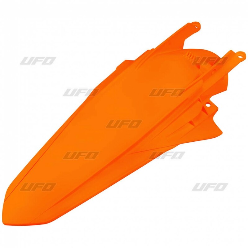Garde-boue arrière UFO orange fluo KTM SX/SX-F 