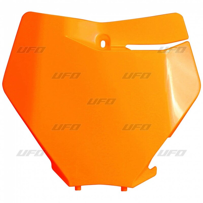 Plaque numéro frontale UFO orange KTM SX/SX-F 