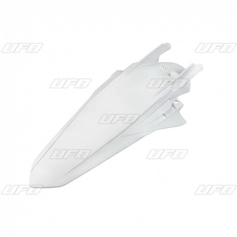 Garde-boue arrière UFO blanc KTM EXC/EXC-F 