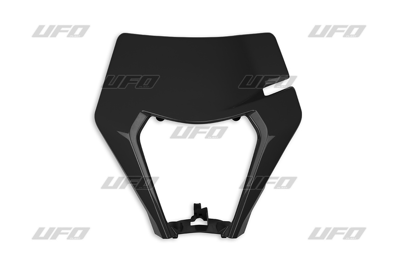 Plaque numéro frontale UFO noir KTM EXC/EXC-F 