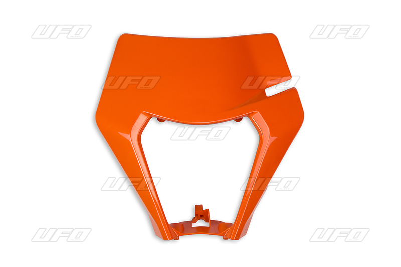 Plaque numéro frontale UFO orange KTM EXC/EXC-F 