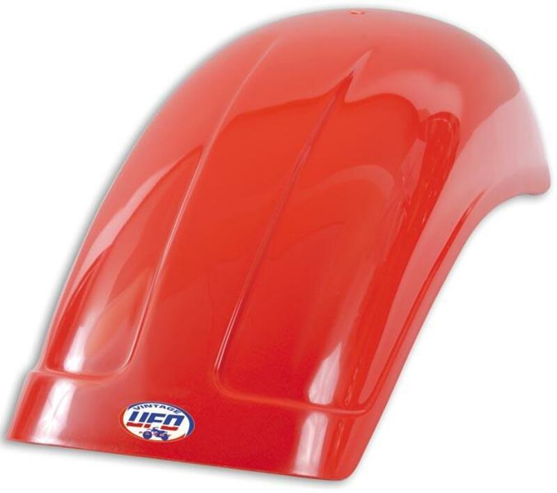 Garde-boue arrière UFO universel large rouge 