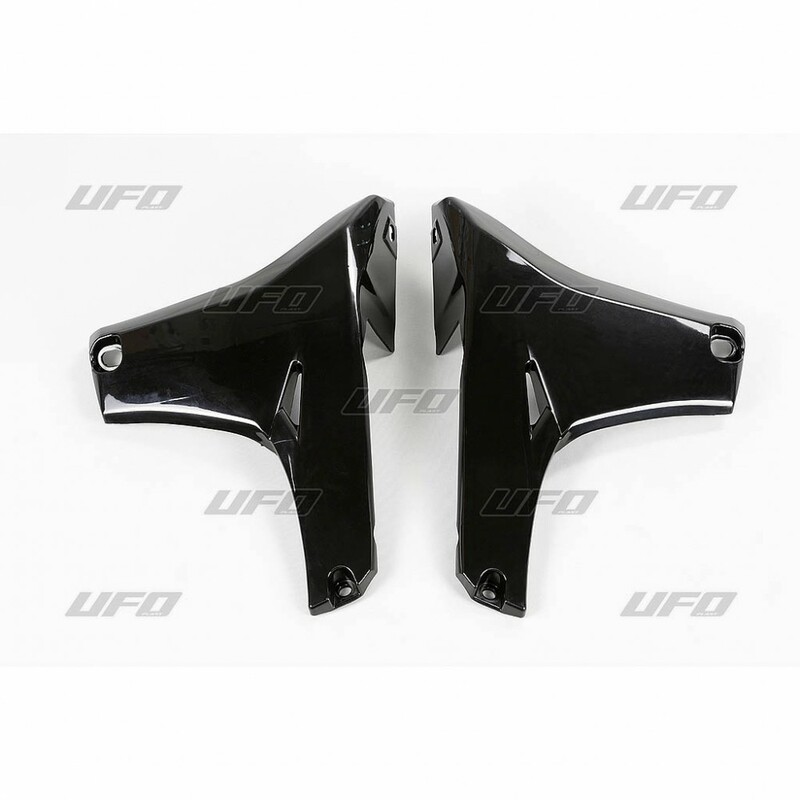 Ouïes de radiateur UFO noir Yamaha YZ450F 