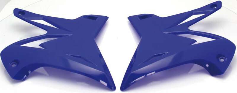 Ouïes de radiateur UFO Bleu Reflex Yamaha YZ125/250 