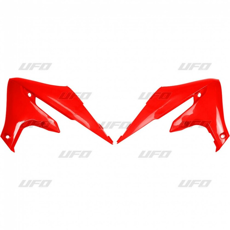 Ouies de radiateurs UFO rouge Yamaha YZ250/450F 