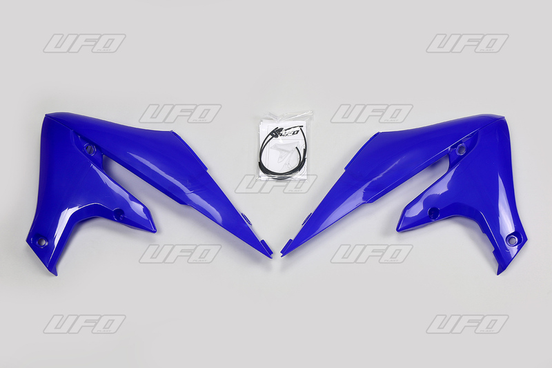 Ouïes de radiateur UFO bleu Yamaha YZ450F