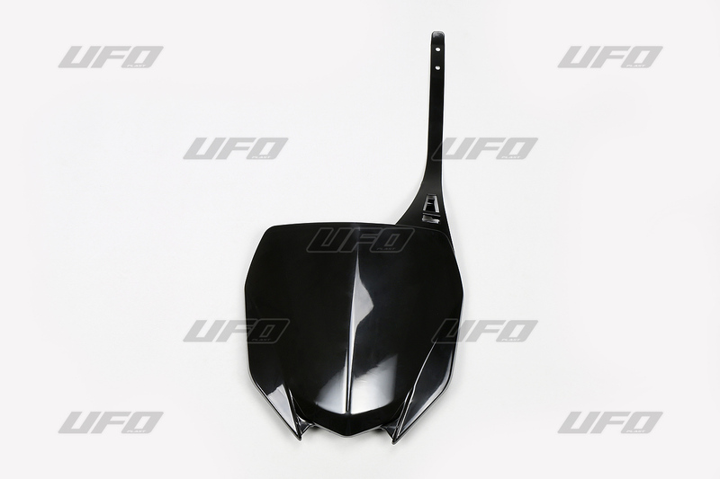 Plaque numéro frontale UFO noir Yamaha YZ450F 