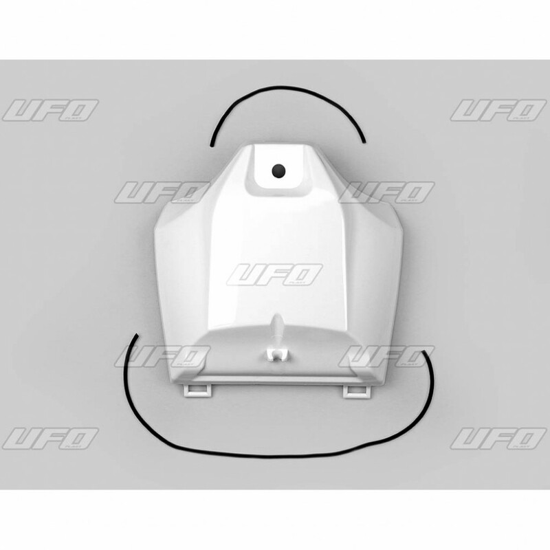 Couvre réservoir UFO blanc Yamaha YZ450F 