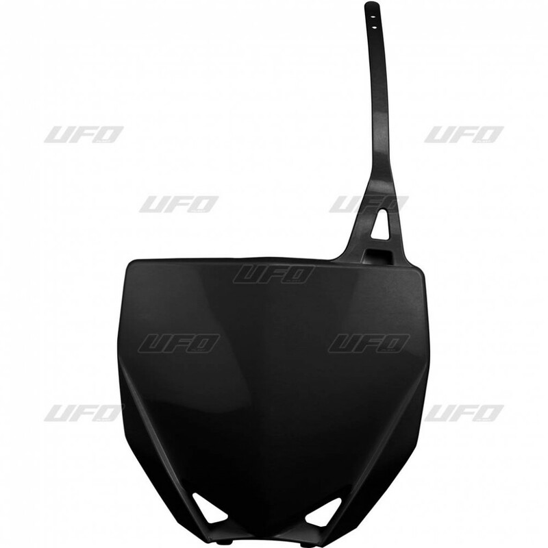 Plaque numéro frontale UFO noir Yamaha YZ65 