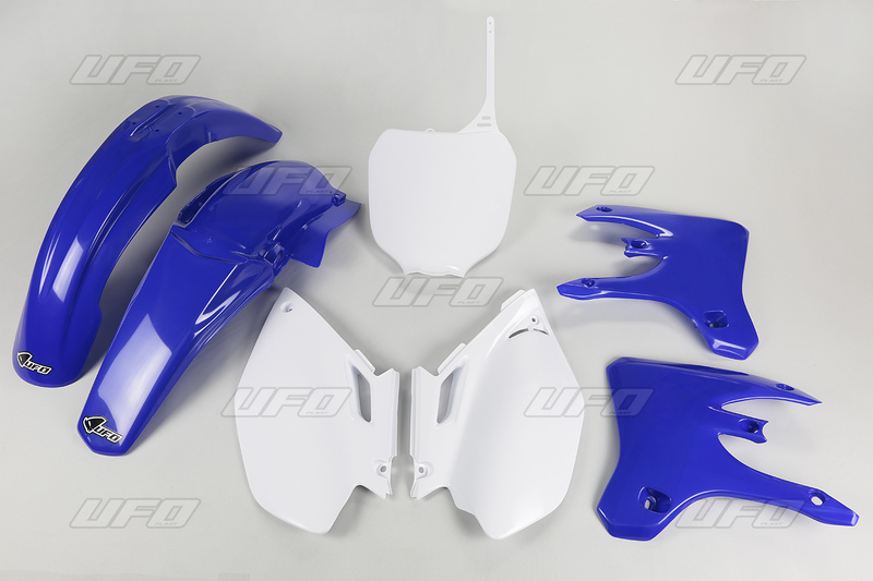 Kit plastique UFO couleur origine bleu/blanc Yamaha YZ250F/450F 