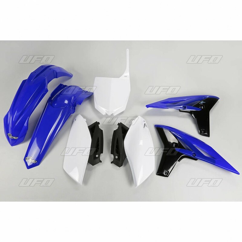 Kit plastique UFO couleur origine bleu/blanc Yamaha YZ250F 