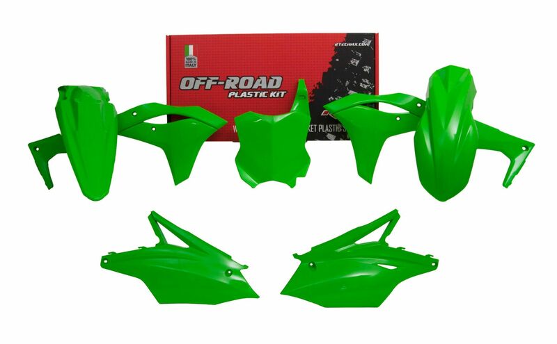 Kit plastiques RACETECH couleur origine (2020) Kawasaki KX250/KX250F 