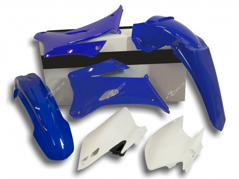 Kit plastique RACETECH couleur origine (2013) bleu/blanc Yamaha WR250F 