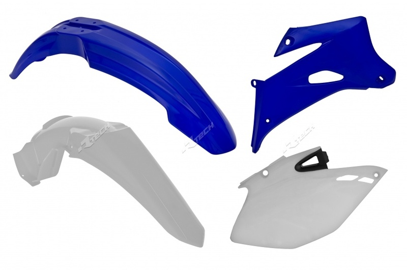 Kit plastique RACETECH couleur origine bleu/blanc Yamaha WR450F 