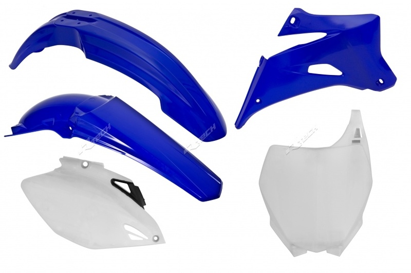 Kit plastique RACETECH couleur origine bleu/blanc Yamaha YZ250F 