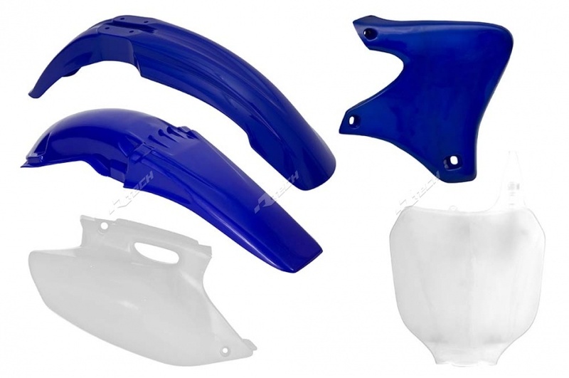 Kit plastique RACETECH couleur origine bleu/blanc Yamaha YZ250F 