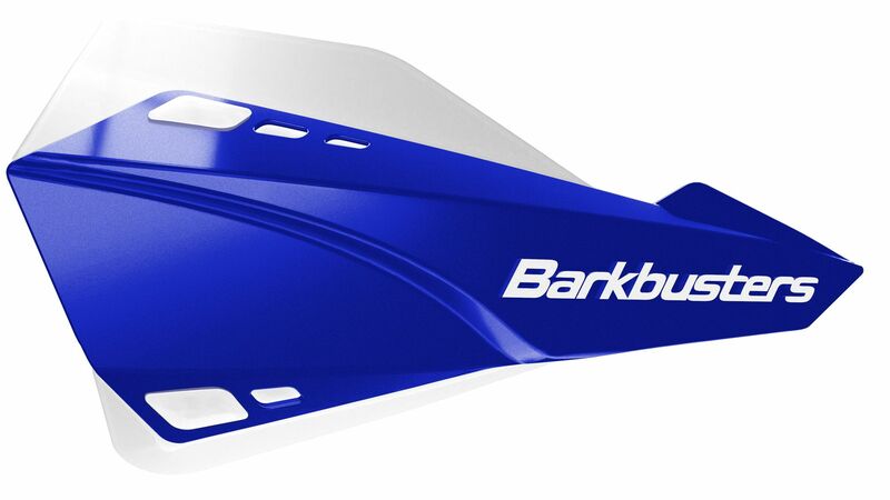 Kit protège-mains BARKBUSTERS Sabre montage universel bleu/déflecteur blanc 