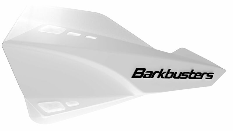 Kit protège-mains BARKBUSTERS Sabre montage universel blanc/déflecteur blanc 