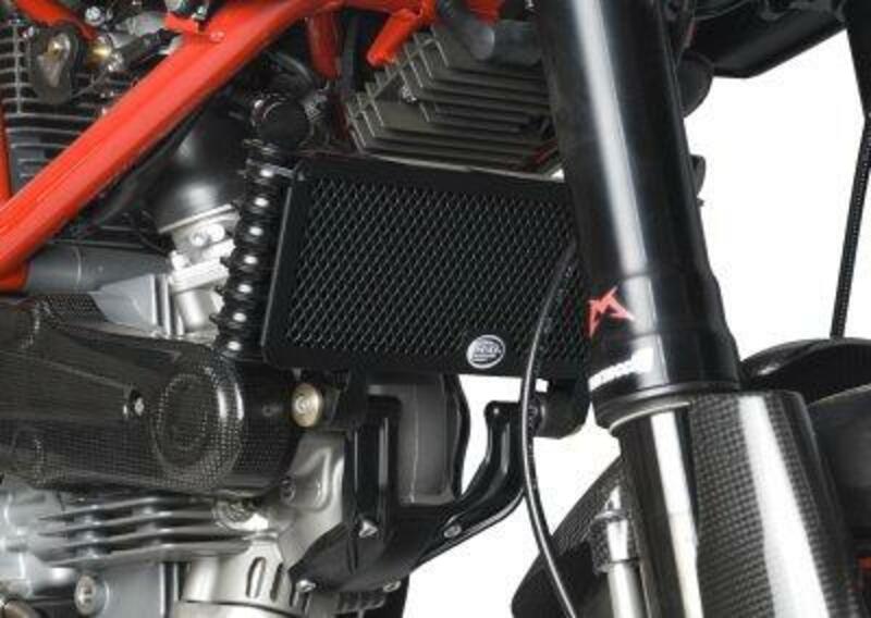 Protection de radiateur R&G Racing aluminium - Ducati Hypermotard 