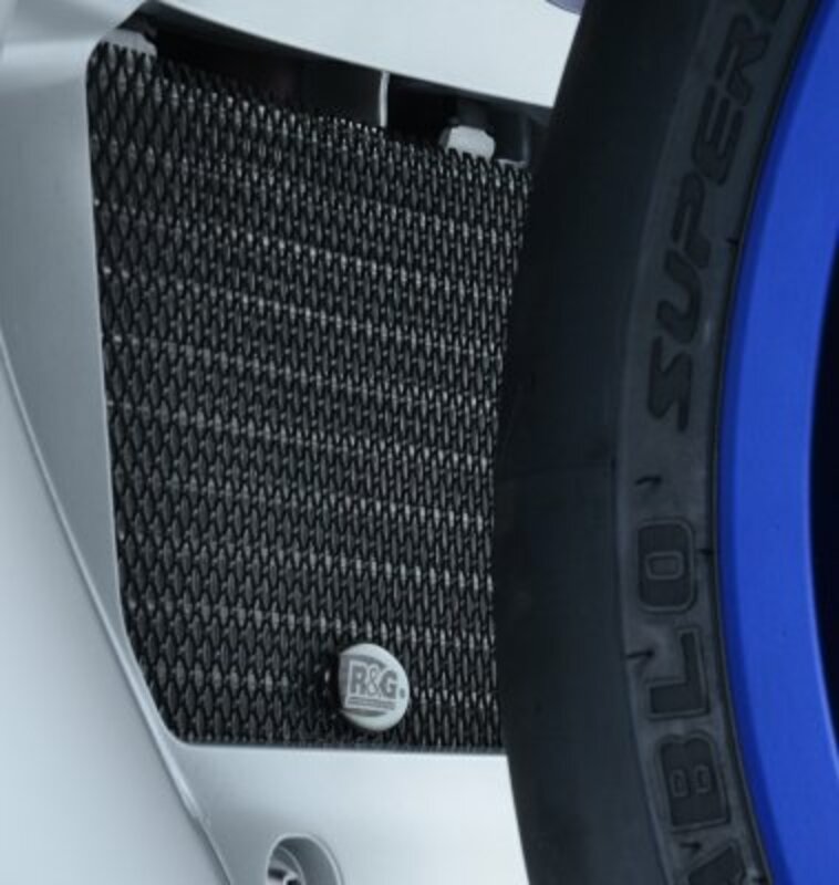 Protection de radiateur R&G Racing titane - Yamaha YZF-R1 