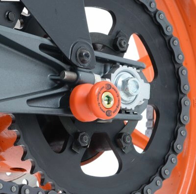 Pion de bras oscillant R&G RACING orange KTM/Kawasaki 
