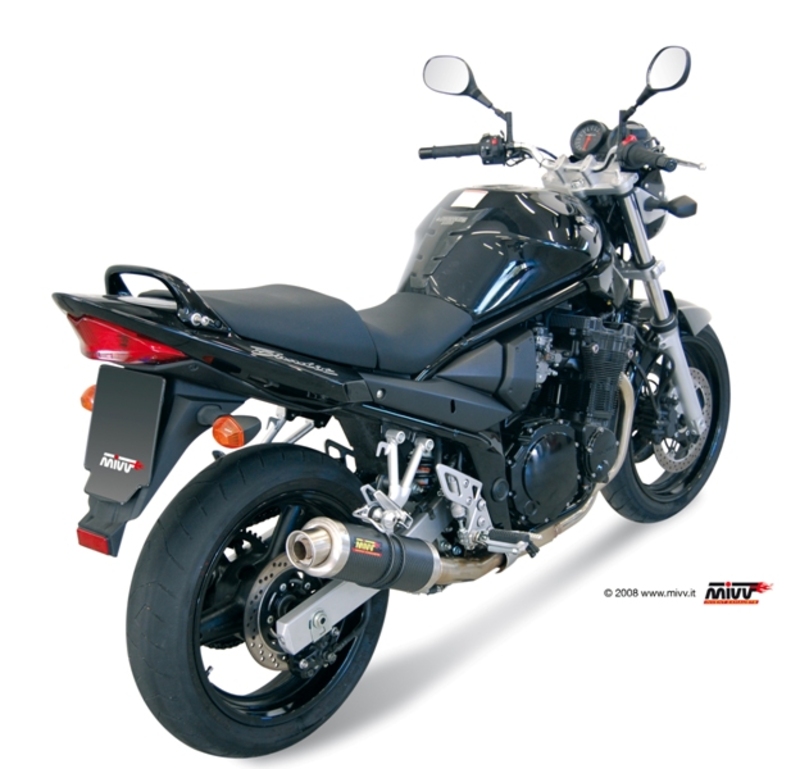 Silencieux MIVV GP carbone Suzuki GSF650 Bandit 