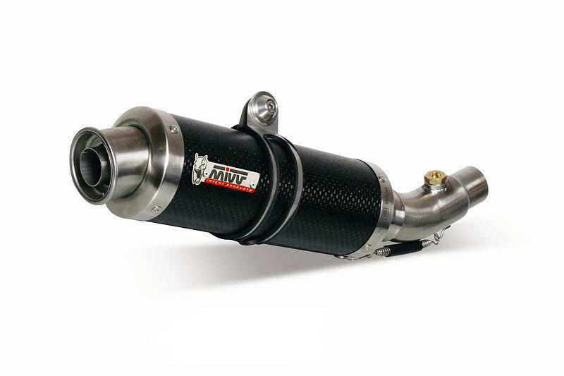 Silencieux double MIVV GP carbone Ducati Monster 620/800/S4/1000 