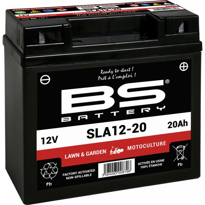 Batterie BS BATTERY SLA sans entretien activée usine - SLA12-20 