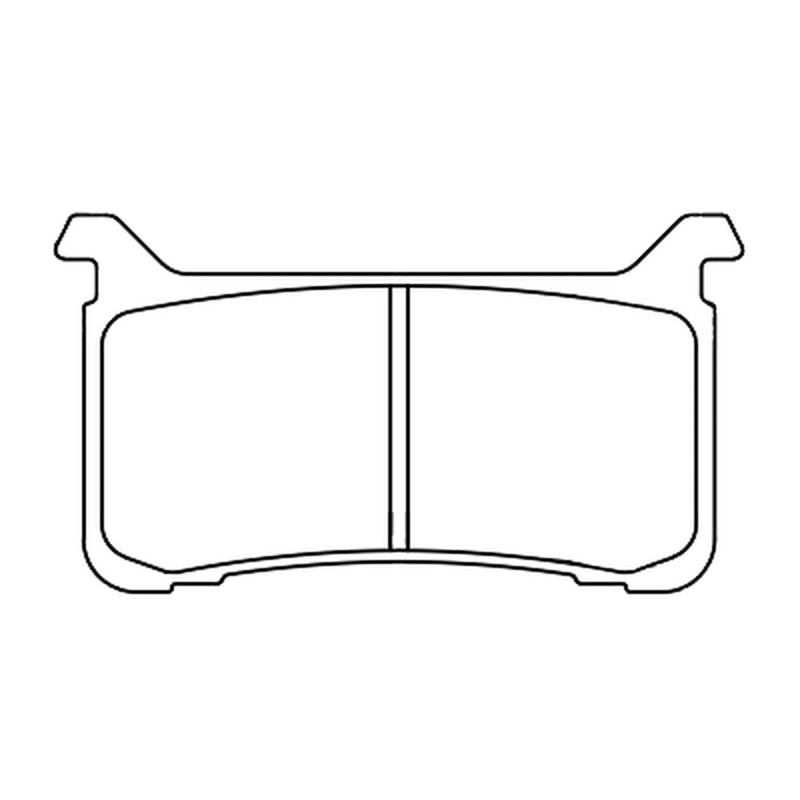 Plaquettes de frein CL BRAKES racing métal fritté - 1252C60 