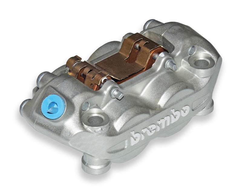 Étrier de frein avant gauche BREMBO P4 noir Ø32 mm 