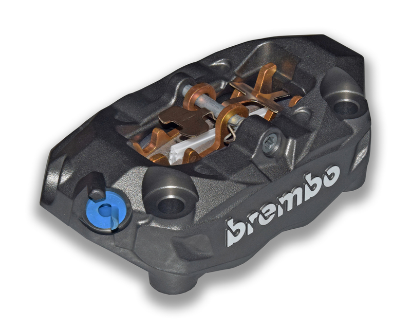 Etrier de frein avant gauche BREMBO M4 titane Ø32mm 