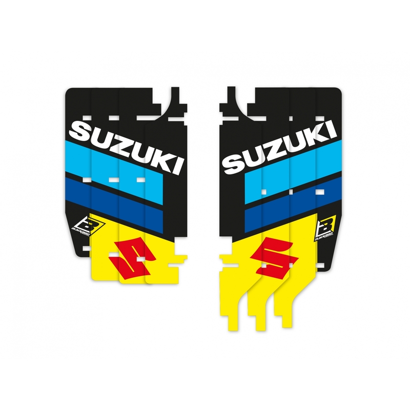Kit déco de cache radiateur BLACKBIRD Replica Kevin Strijbos 2020 Suzuki 