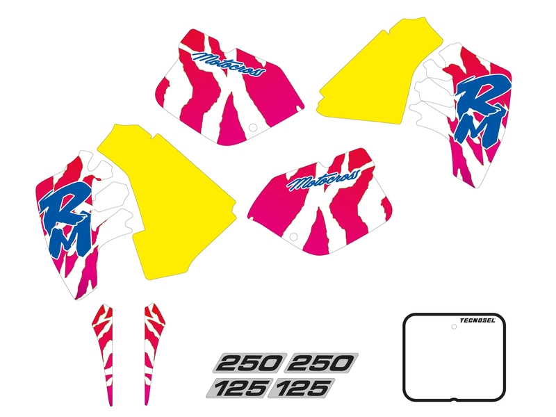 Kit déco complet TECNOSEL OEM Suzuki 1992 