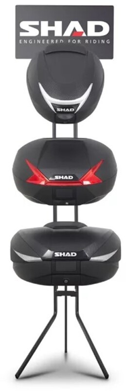 Présentoir SHAD 3 Top Cases - support sol