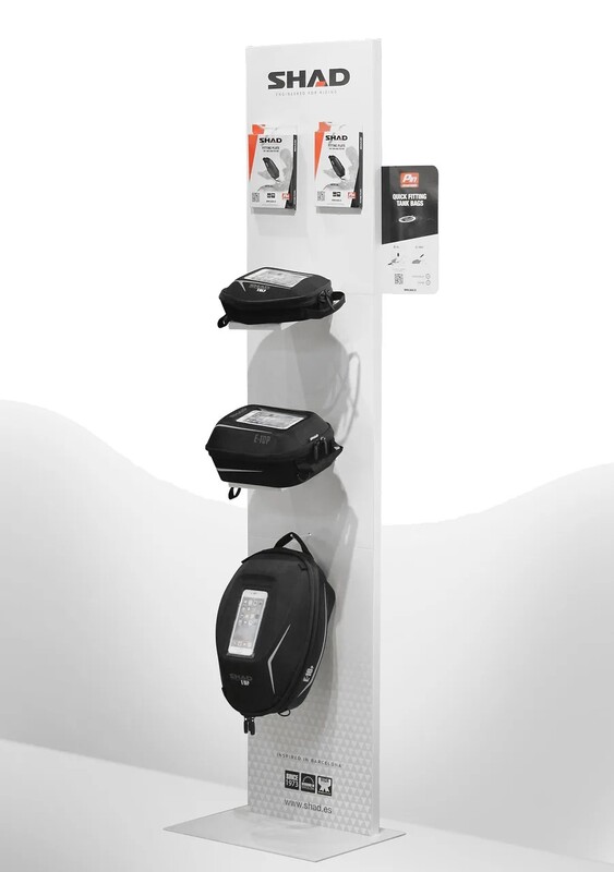 Présentoir SHAD avec système de PIN